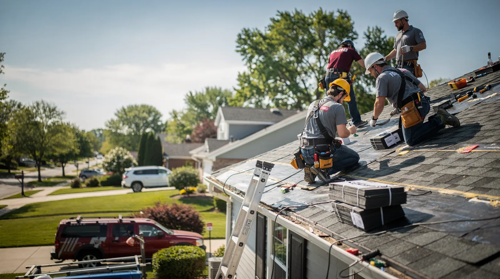 Roof Repair in Dixon, IL around you